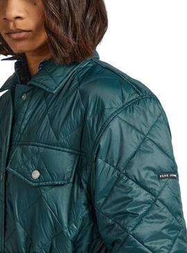 Chaqueta Pepe Jeans Nash Verde para Mujer