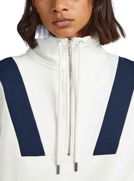 Sudadera Pepe Jeans Celia Blanco para Mujer