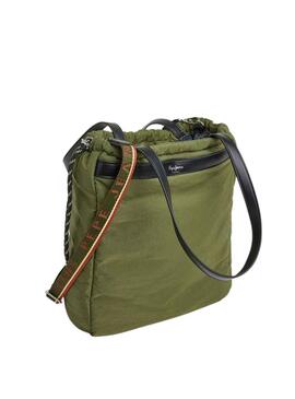 Bolso Tote Pepe Jeans Miriam Margy Verde Mujer