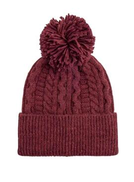 Gorro Pepe Jeans Tallis Hat Granate para Mujer