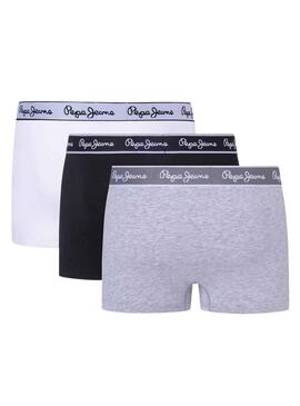 Pack 3 Bóxers Pepe Jeans TK Gris para Hombre