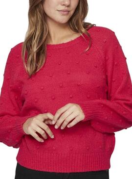 Jersey Vila Vituli Rojo para Mujer