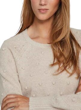 Jersey Vila Vituli Beige para Mujer