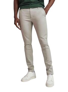 Pantalón G-Star Skinny Chino 2,0 Beige para Hombre