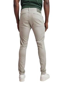 Pantalón G-Star Skinny Chino 2,0 Beige para Hombre