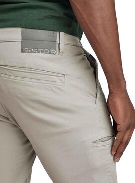 Pantalón G-Star Skinny Chino 2,0 Beige para Hombre