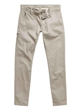 Pantalón G-Star Skinny Chino 2,0 Beige para Hombre