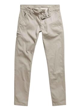 Pantalón G-Star Skinny Chino 2,0 Beige para Hombre