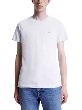 Pack 2 Camisetas Tommy Jeans Slim Gris para Hombre