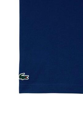 Camiseta Lacoste Sport Punto Azul para Hombre