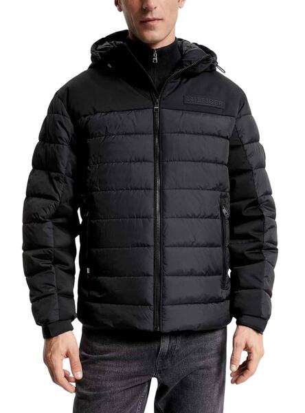 Chaqueta Tommy Hilfiger Core Negro Para Hombre