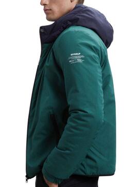 Chaqueta Ecoalf Cartes Verde para Hombre
