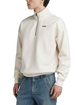 Sudadera G-Star Skipper Blanco para Hombre