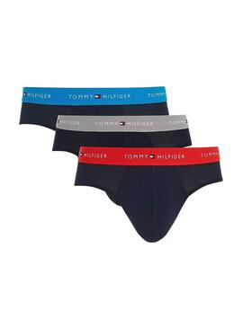 Pack 3 Slips Tommy Hilfiger Brief Marino Hombre