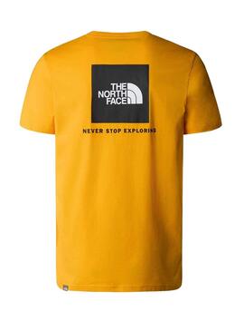 Camiseta The North Face Red Box Amarillo Hombre