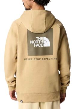 Sudadera The North Face Red Box Beige Hombre