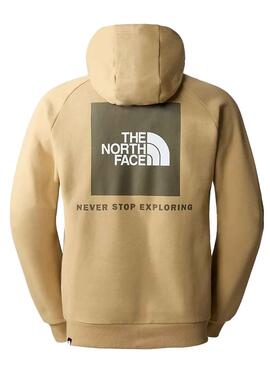 Sudadera The North Face Red Box Beige Hombre
