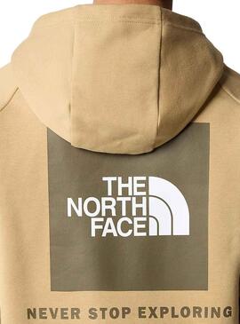 Sudadera The North Face Red Box Beige Hombre