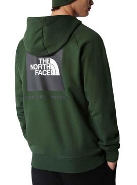 Sudadera The North Face Red Box Verde Hombre