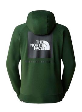 Sudadera The North Face Red Box Verde Hombre