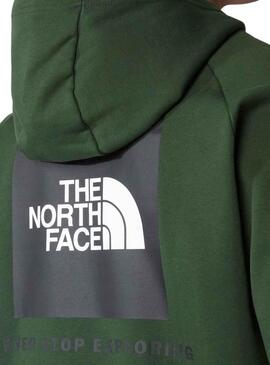 Sudadera The North Face Red Box Verde Hombre