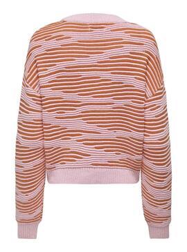 Jersey Only Emma Life Structure Rosa Naranja Mujer