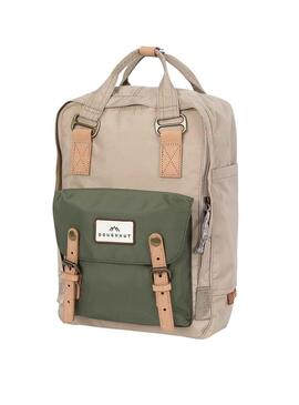 Mochila Doughnut Macaroon Jungle Beige 