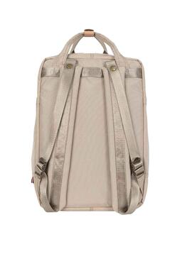 Mochila Doughnut Macaroon Jungle Beige 