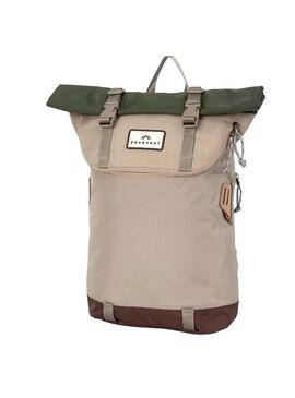 Mochila Doughnut Christopher Small Jungle Beige