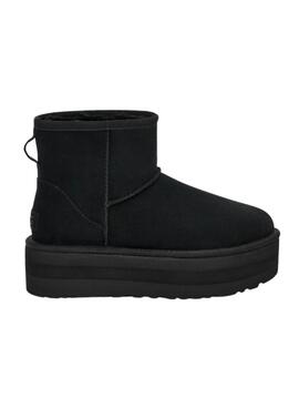 Botas UGG Classic Mini Platform Negro para Mujer