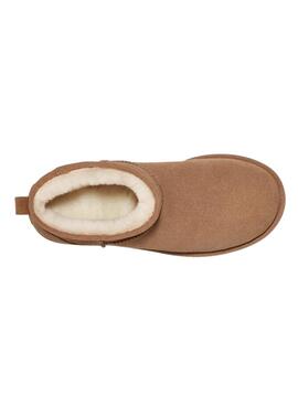 Botas UGG Classic Ultra Mini Platform Marrón Mujer