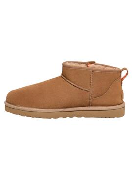 Botines UGG Classic Ultra Mini Zip Marrón Hombre