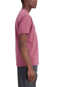 Camiseta New Balance Essvartee Rosa para Hombre