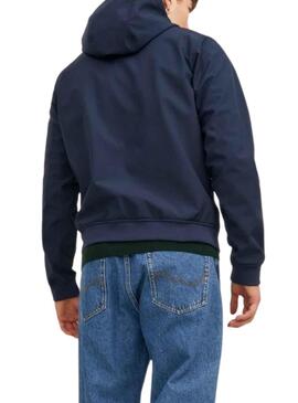 Chaqueta Jack And Jones Softshell Marino Hombre