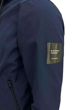 Chaqueta Jack And Jones Softshell Marino Hombre
