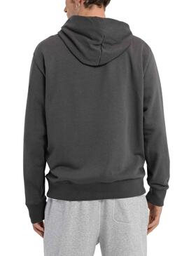 Sudadera New Balance Essential Varsity Gris Hombre