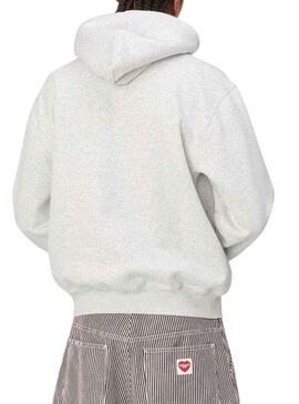 Sudadera Carhartt Hooded Gris para Hombre