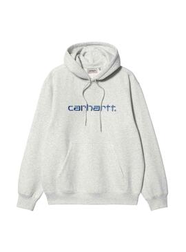 Sudadera Carhartt Hooded Gris para Hombre