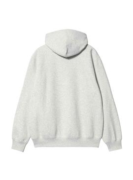 Sudadera Carhartt Hooded Gris para Hombre