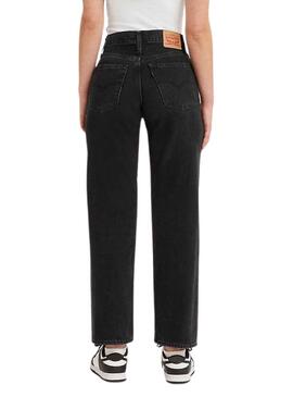 Pantalón Vaquero Levis 94 Holgados Negro Mujer