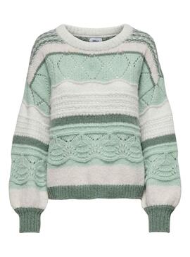 Jersey Only Adina Life Verde para Mujer
