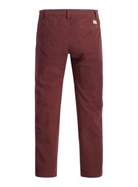 Pantalón Chino Levis Slim Granate para Hombre