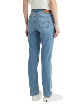 Pantalón Vaquero Levis 312 Shaping Slim Azul Mujer