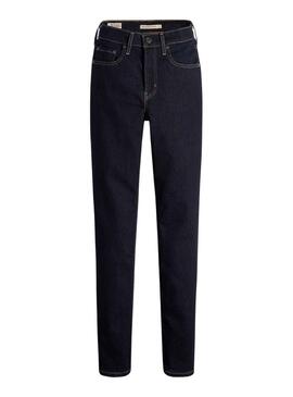 Pantalón Vaquero Levis 724 High Rise Marino Mujer