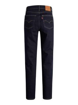 Pantalón Vaquero Levis 724 High Rise Marino Mujer