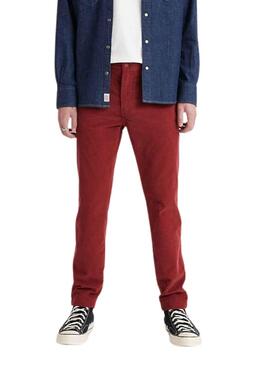 Pantalón Chino Levis Estandar Rojo para Hombre