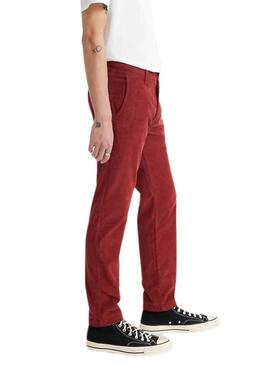 Pantalón Chino Levis Estandar Rojo para Hombre