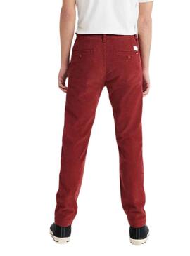 Pantalón Chino Levis Estandar Rojo para Hombre