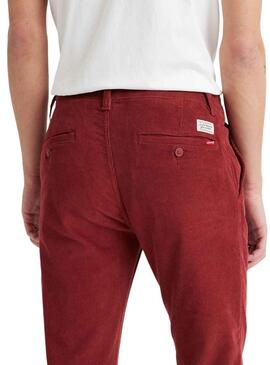 Pantalón Chino Levis Estandar Rojo para Hombre