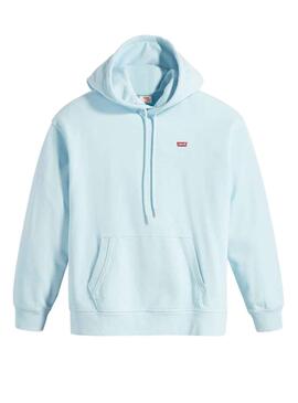 Sudadera Levis Standard Hoodie Azul para Mujer